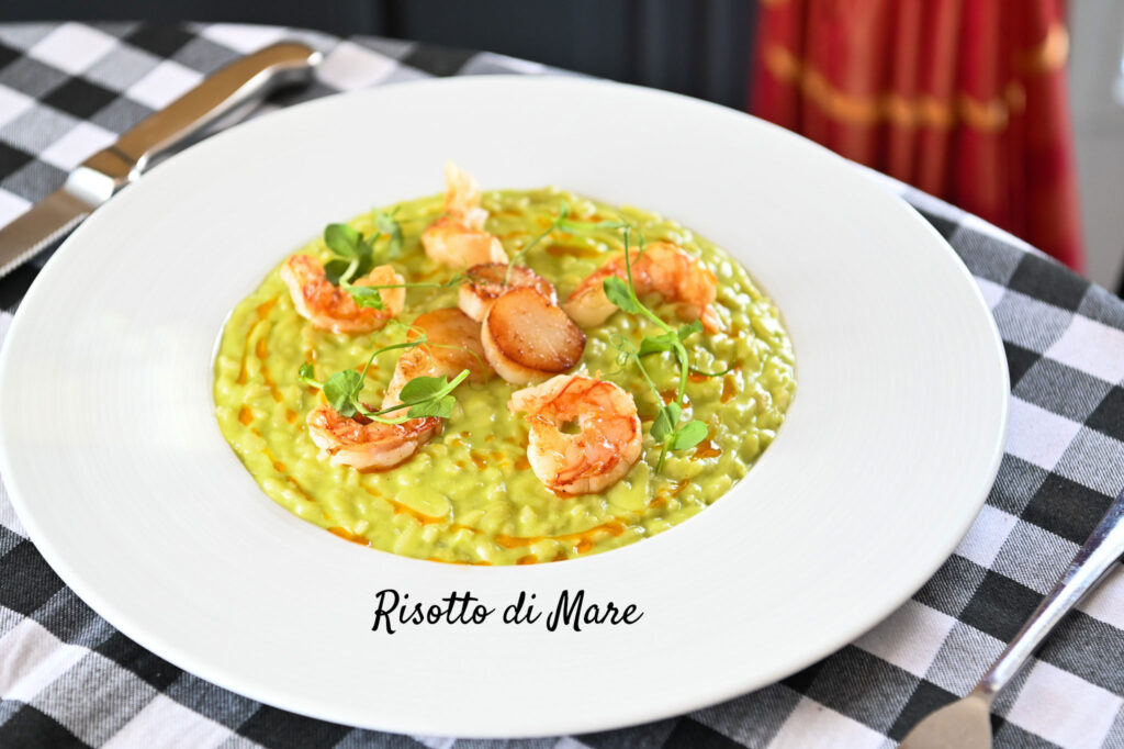 Risotto di Mare available at OGGI Trattoria Authentic Italian Cuisine in Whitby, On Canada